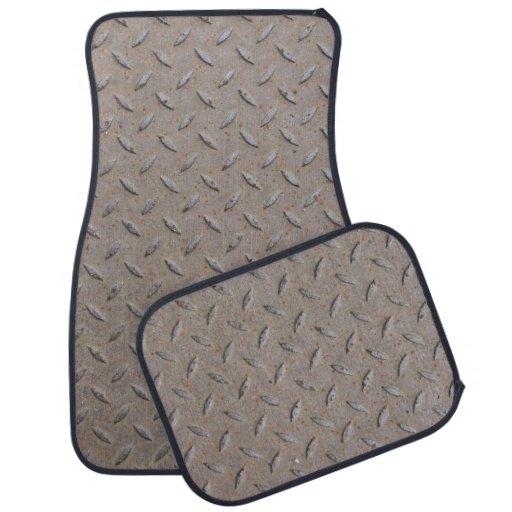 Diamond Plate 2 Floor Mats Floor Mat Zazzle