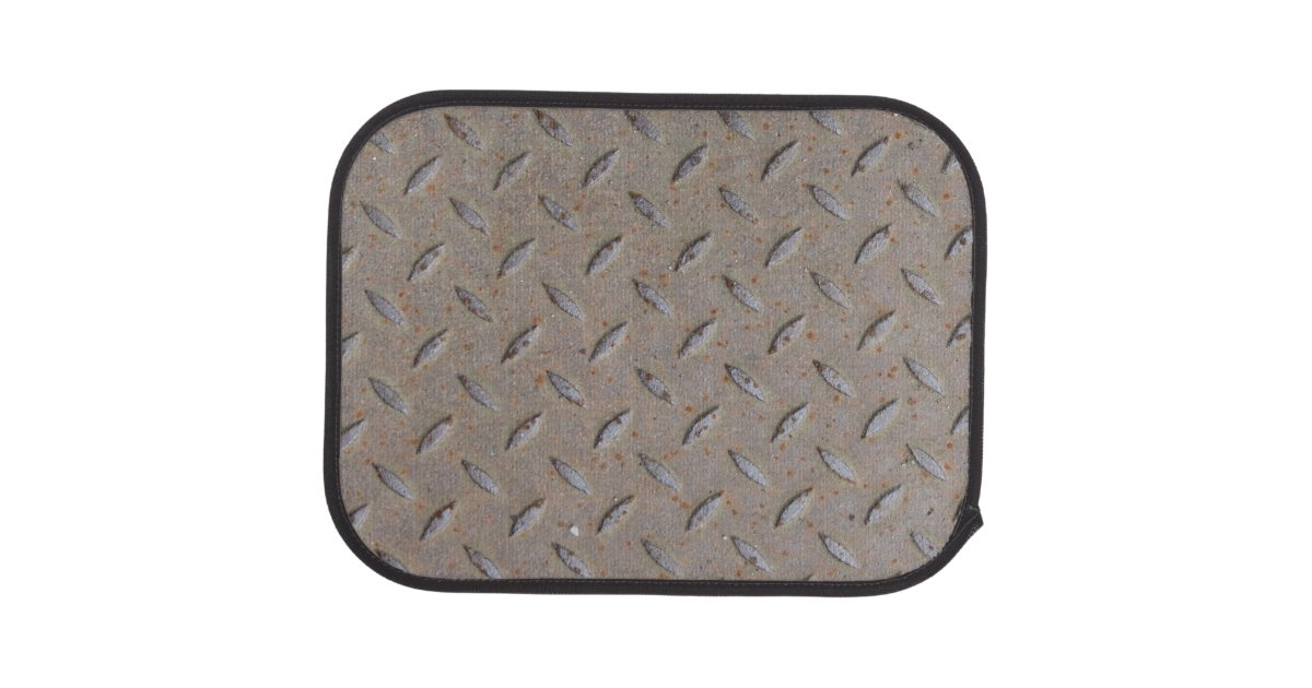 Diamond Plate 2 Floor Mats Floor Mat Zazzle