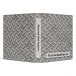 Diamond Plate Business Binder