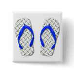 Diamond Plate Flip Flop Buttons