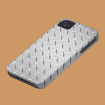 Diamond Plate iPhone 4/4S Case Mate Case casemate cases