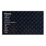 Diamond plate Photo Business Card Templates