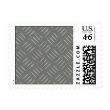 Diamond Plate Stainless Steel Textured Postage