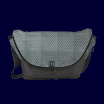 Diamond Plate Steel messenger bags