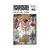 Diamond Psych-a-delic by Angela Kathryn Smith postage