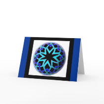 Diamond Pysanka Card