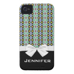 diamond rhombic pattern iphone 4 case