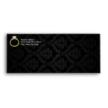 Diamond Solitaire Ring Envelope