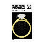 Diamond Solitaire Ring stamps