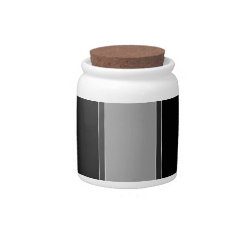 Diamond Swirling Hearts Argyle (Black And White) Candy Jar