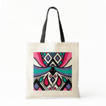 Diamond tote canvas bag