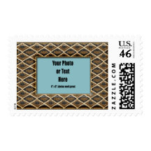 Diamondback Rattlesnake Pattern Frame Stamps
