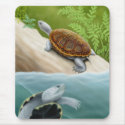 Diamondback Terrapin Turtles Mousepad mousepad