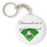 Diamonds are a girl's best friend T-shirts Key Chains