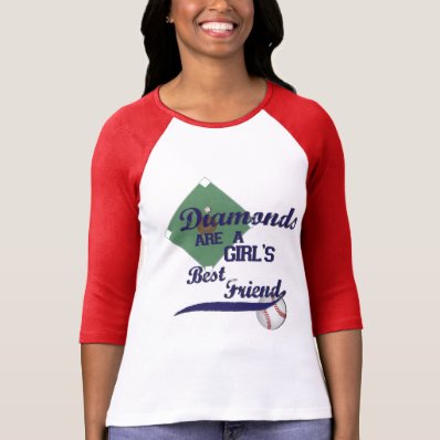 Diamonds Are A Girl&#39;s Best Friend Tees