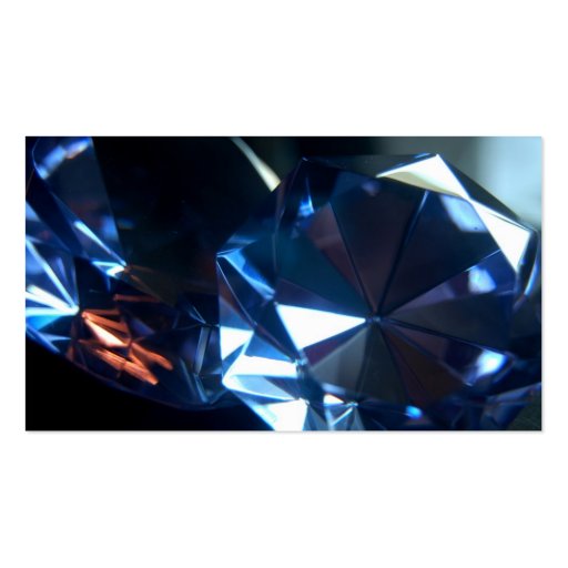 Diamonds Business Card (back side)