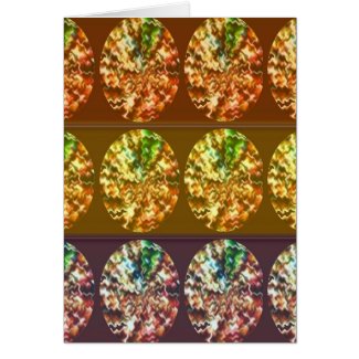 Diamonds Decoration Energy Pattern card