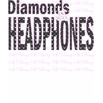 Diamonds & Headphones t-shirts by shibangshirts Diamonds & Headphones t-shirts