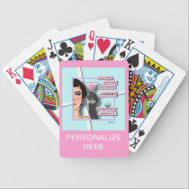 Diamonds & Martinis Playing Cards playing cards