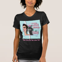 Diamonds & Martinis WOMENS DARK TEES t-shirts