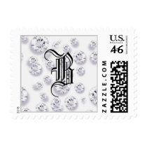 Diamonds Monogram Postage