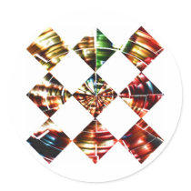 Diamonds Sparkle V1 - Red Cosmic Energy stickers by doonagiri Diamonds Sparkle V1 - Red Cosmic Energy stickers