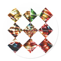 Diamonds Sparkle V1 - Red Cosmic Energy stickers by doonagiri Diamonds Sparkle V1 - Red Cosmic Energy stickers