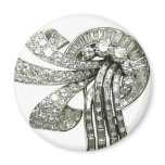 Diamonds Vintage Rhinestones Costume Jewelry magnets