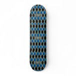 Diamonized Patterned Skateboard