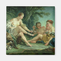Diana after the Hunt, 1745 Fridge Magnet