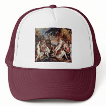 Diana And Callisto By Tizian (Best Quality) Hats