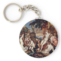 Diana And Callisto By Tizian (Best Quality) Key Chains