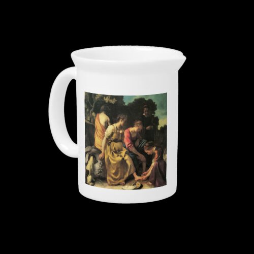 Diana and her nymphs by Johannes Vermeer Pitchers