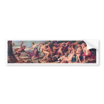 Diana And The Nymphs Of Faunas Surprised By Rubens Bumper Sticker