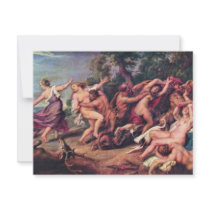 Diana And The Nymphs Of Faunas Surprised By Rubens Invitations