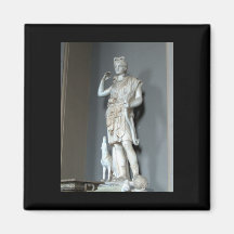 Diana (Artemis) Statue in the Vatican in Rome Fridge Magnets
