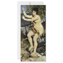 Diana As Huntress By Pierre-Auguste Renoir Custom Rack Cards
