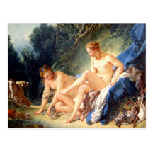 Diana Leaving Her Bath Post Cards
