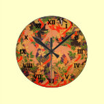 Diana, Minerva and Vesta wall clocks