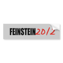 DIANE FEINSTEIN BUMPER STICKERS