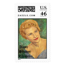 Diane Shaver Clemens postage