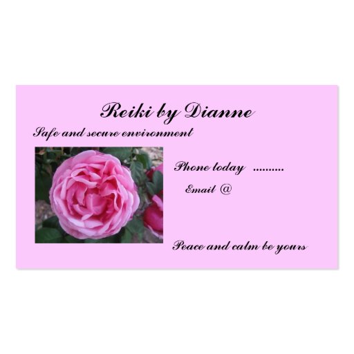 Dianne Business card