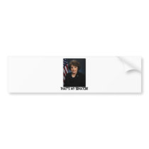 Dianne Feinstein, That's My Senator! Bumper Sticker
