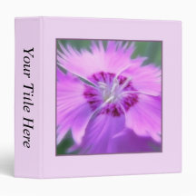 Dianthus gratianopolitanus - Cheddar Pink Vinyl Binder