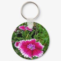 Dianthus keychains by Eyefish Dianthus keychains