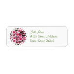 Dianthus  Return Address Mailing Label