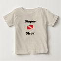 Diaper Diver Onesie t-shirts by skphotos Diaper Diver Onesie t-shirts