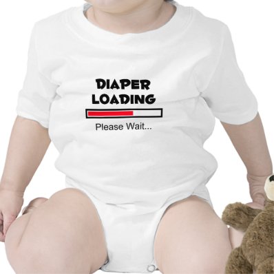 Diaper Loading - Please Wait... T Shirt