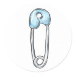 Diaper PIn stickers