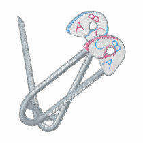 Diaper Pins embroidered shirts by ZazzleEmbroidery Diaper Pins embroidered shirts